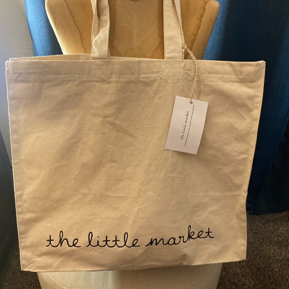 The little market tote bag